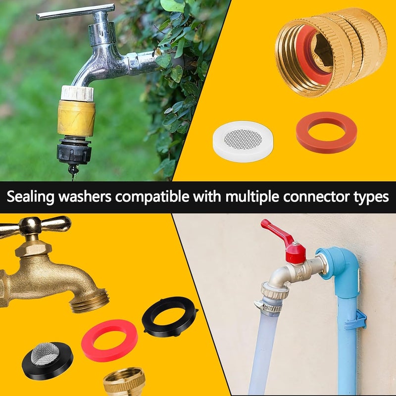 NBRINGO 1075 PCS 37 Sizes 3-in-1 Universal Plumbing Repair Kit Includes O-Rings, Faucet Washers & Sealing Gaskets to Fix Leaky Faucets, Hoses, Spigots, Plumbing Fixtures with Pick Hook - Image 5
